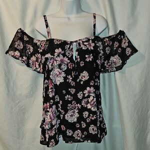 Torrid Cold Shoulder Tank Top